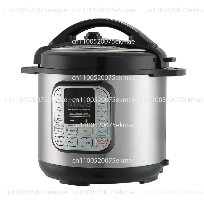 1000W 6L Fast Cook Pot 220V-240V Stainless Steel Electric Pressure Cooker Aluminum Inner Pot Household Hotels