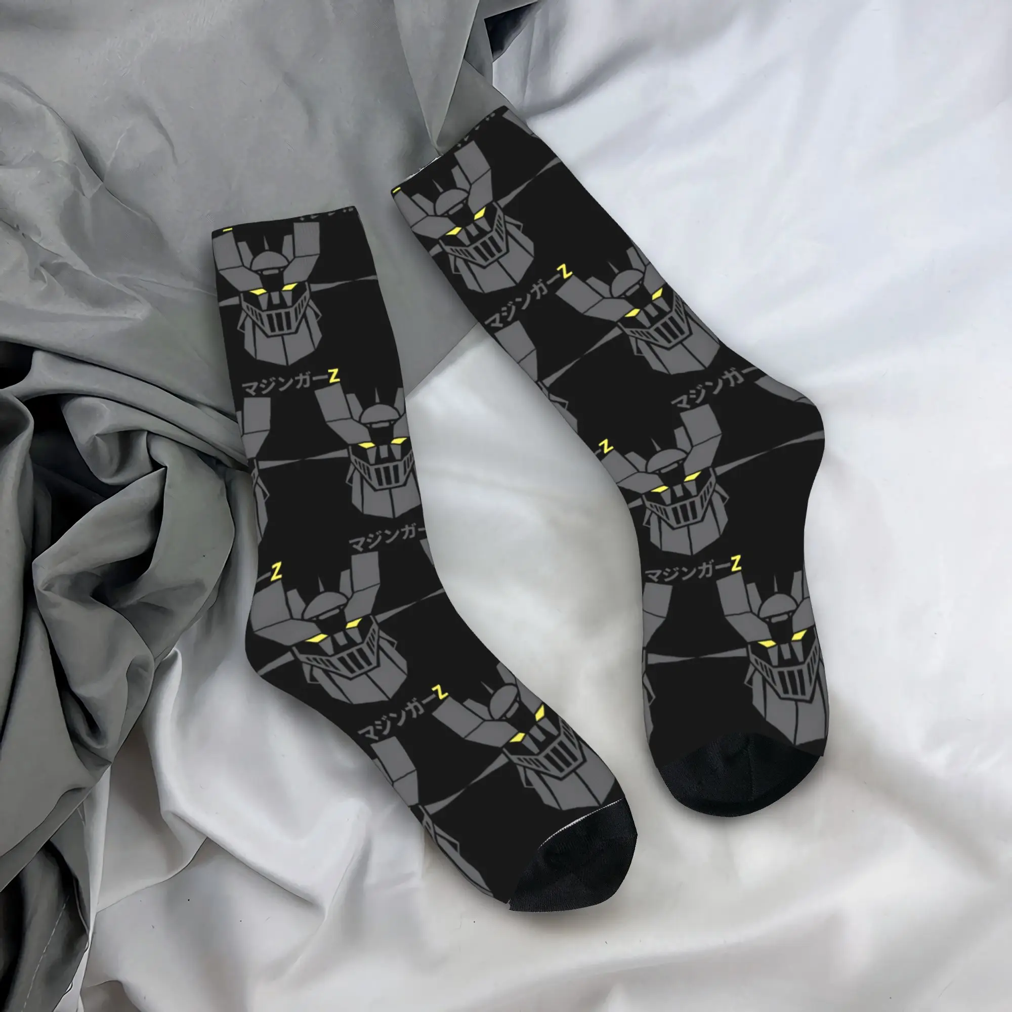 

Grendizers Socks Anti Bacterial Stockings Adults Men Comfortable Running Sports Socks Autumn Casual Design Socks