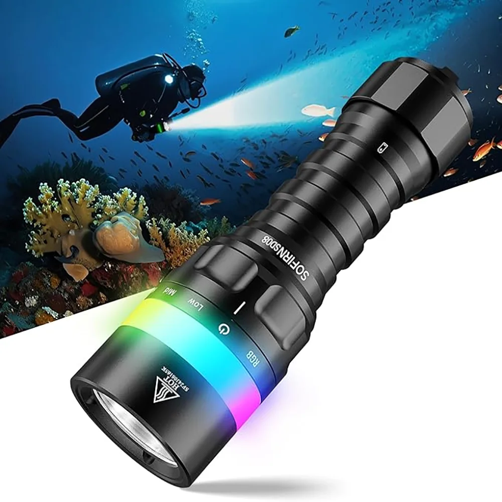 sofirn-sd08-3200lm-range-385m-diving-flashlight-powerful-rechargeable-21700-underwater-deep-flashlight-with-360°-rgb-indicator