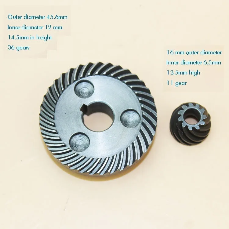 Repair Part - Bevel Gear Set Part 9523 Angle Sander Angle Grinder Jingding Power Tool Accessories Angle Grinder Gear Accessories