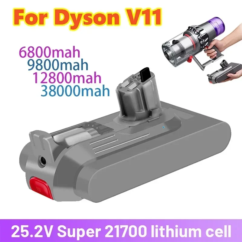 Latest dyson V11 Batterij Absolute V11 Dier Li-Ion Stofzuiger Oplaadbar Batterij Super Lithium  38ah Lithium