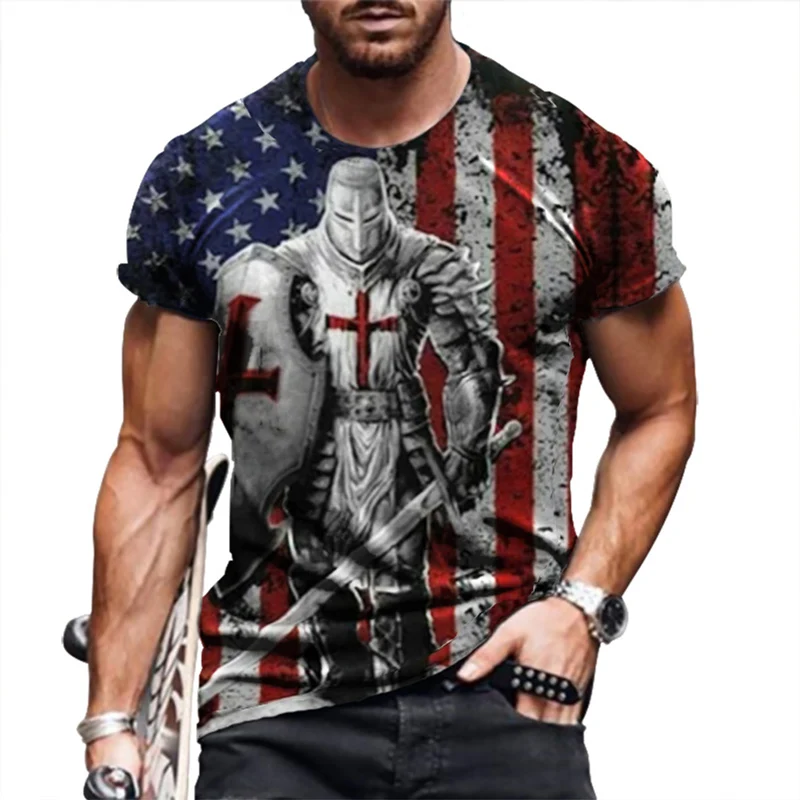 

Футболка мужская с цифровым 3D принтом, Модный повседневный спортивный топ с коротким рукавом, пуловер с круглым вырезом, уличная одежда, на лето