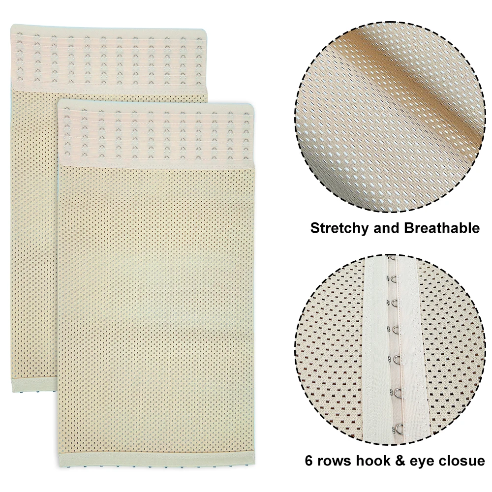 1Pair Thigh Trainer Shapewear for Women, Adjustable Compression Sleeve Leg Slimming Body Shaper,Tummy Control Thigh Cincher Band
