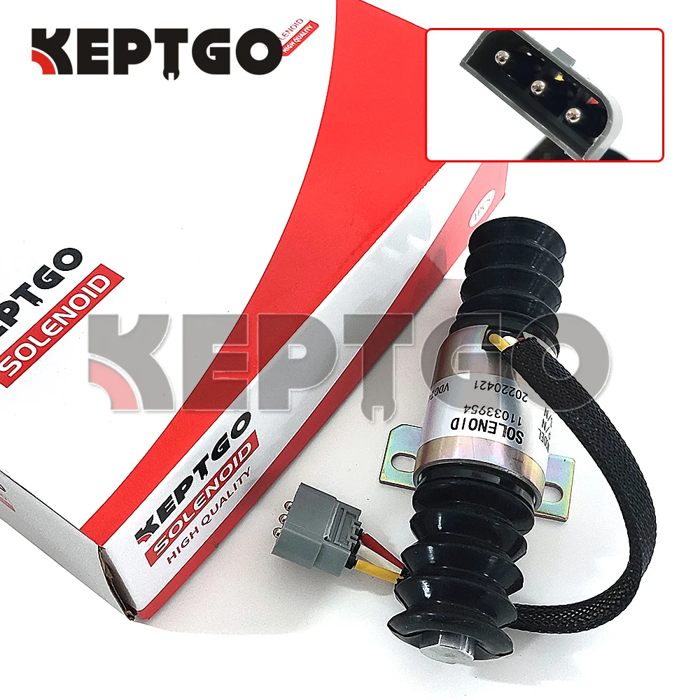 24V 11033954 Shut Down Solenoid VOE11033954 1756ESDB For Volvo Heavy Equipment L120B VOLVO BM L120C L120C VOLVO BM L150 L150C