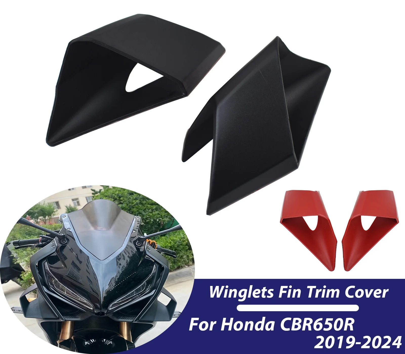 

Аэродинамические накладки (винглеты) для мотоцикла Honda CBR 650R 2019-2024 годов, динамические крылья, аксессуары для CBR650R