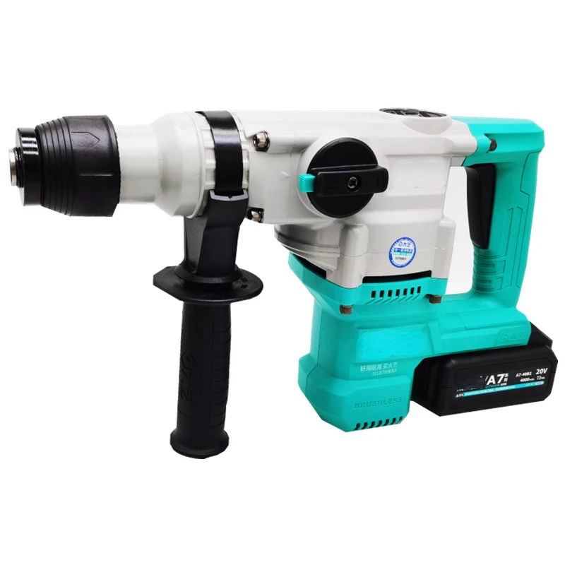 

Rechargeable electric hammer brushless lithium battery concrete impact drill industrial grade lightweight household rechargeable