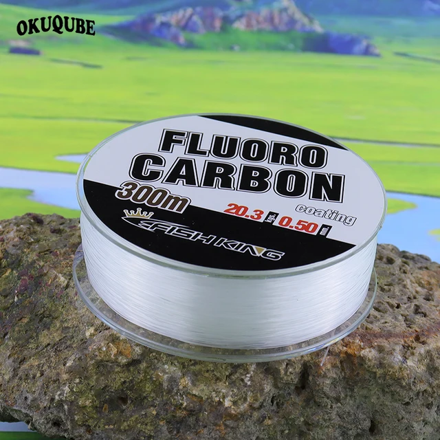 0.3/0.35/0.4/0.45/0.5mm Fluoro Carbon Coating Monofilament Nylonowa żyłka wędkarska Mocna morska żyłka Jakość Sprzęt wędkarski