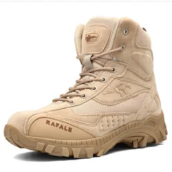 Men's Outdoor Hiking Boots, Desert Top Tactical Boots, Special Forces Hiking Boots, Anti Slip and Warm Work Boots zapatos