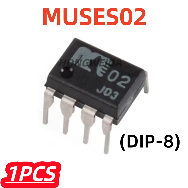1Pcs/lot 100% New MUSES02 Fever Audio Dual Operational Amplifier DIP8