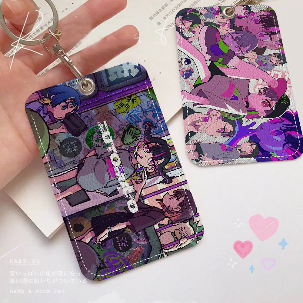 Z-ZUTOMAYO Anime Schlüsselanhänger Kartenhalter Schlüsselring Bank Bus ID Kreditkarten Schlüsselketten