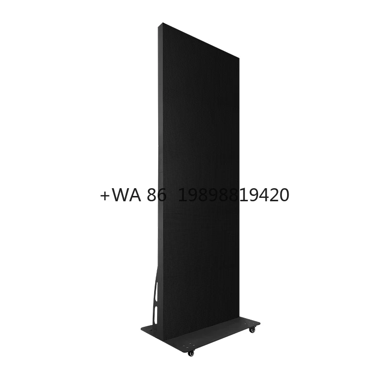 P2.5 LED Video Display Movable LED Display Screen Customized Size Indoor LED Poster Advertising Product Show