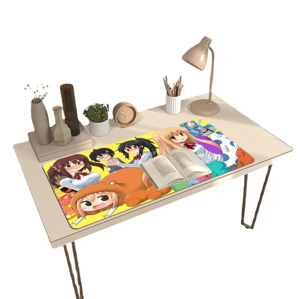 Anime Girl H Himouto Umaru-chan Mousepad Mouse Mat With Pad gaming accessories Prime Gaming XXL Keyboard Pad Stitch Padding Mat