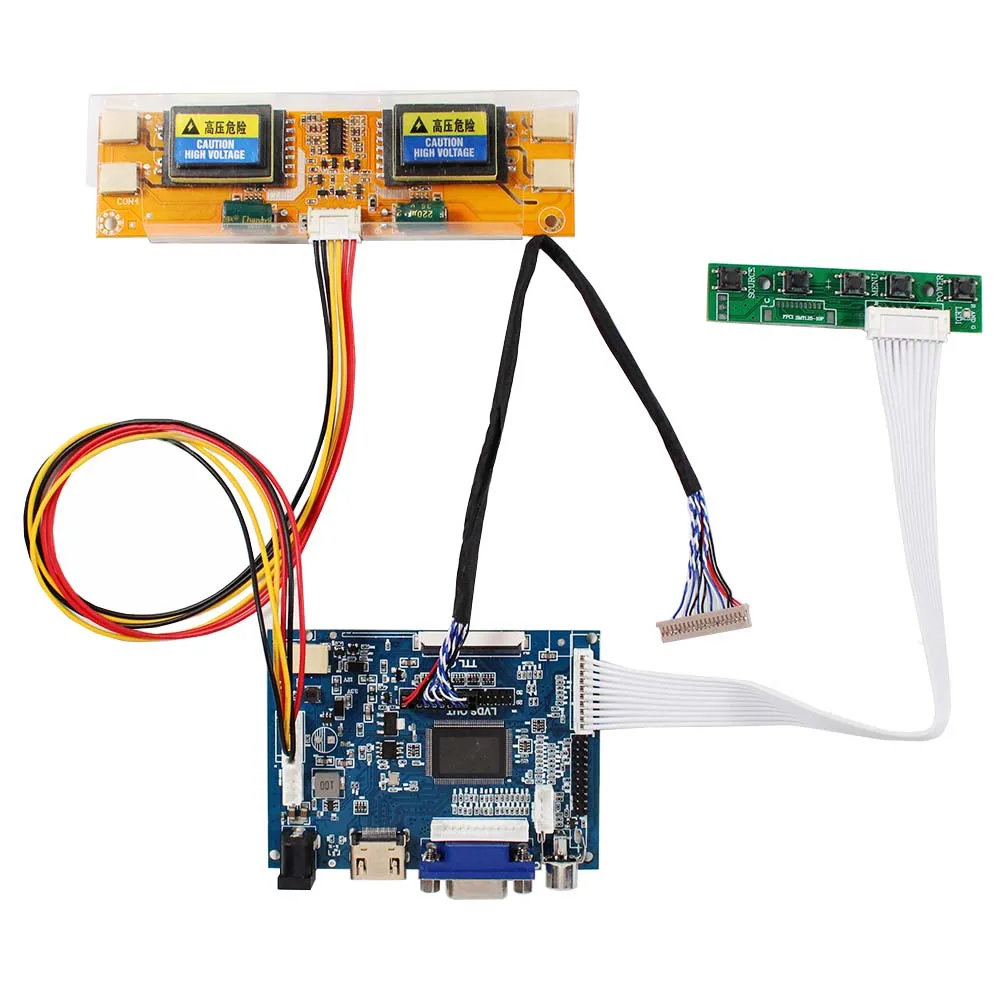 

HD MI VGA AV LCD Controller Board For 15" HT15X15-D01 1024x768 LCD Screen