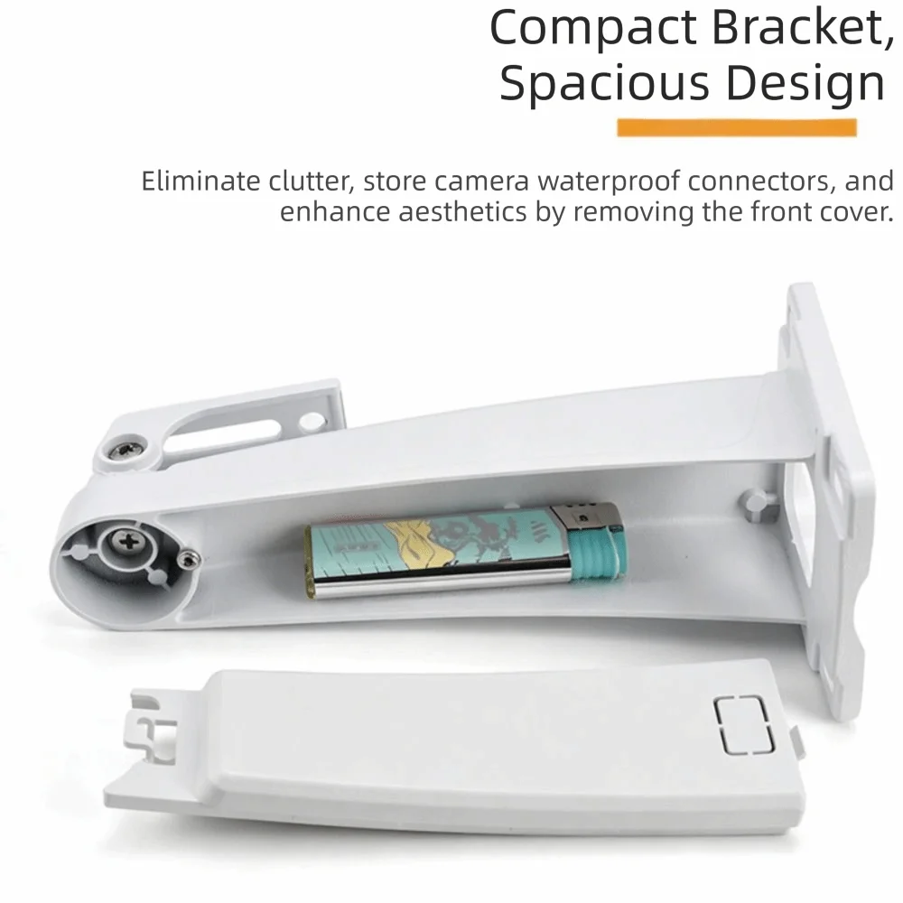 Aluminum Alloy Security Camera Bracket Sturdy Universal Wall Mount Rust Resistant Stable Support Camera Bracket Warehouse