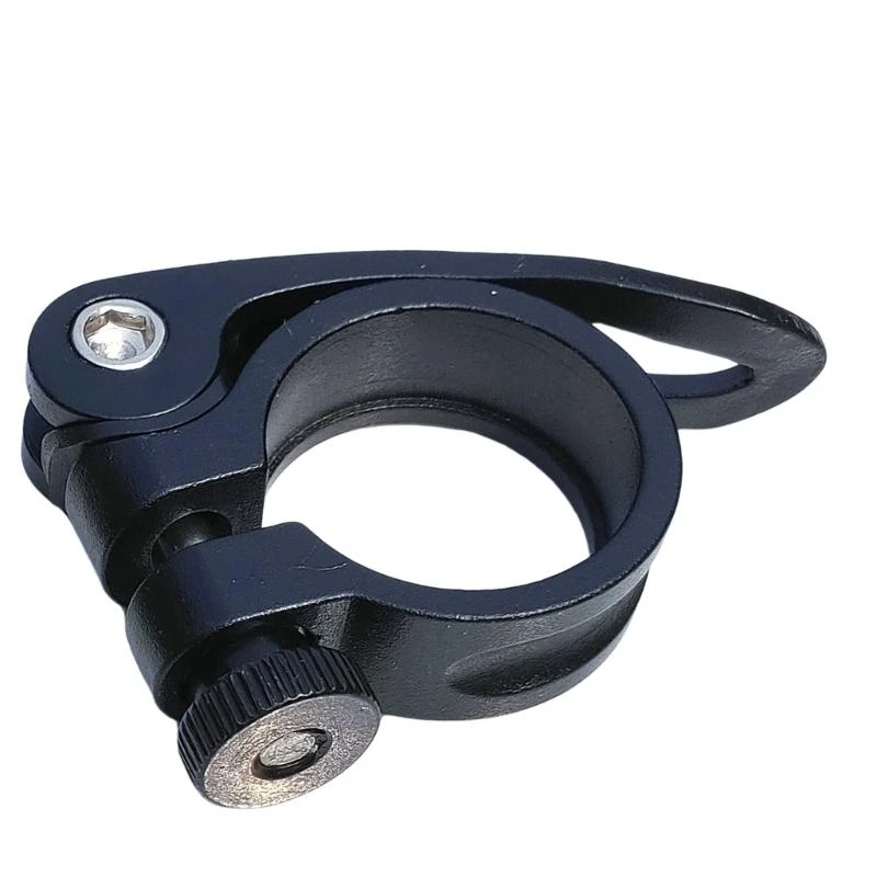 

Bicycles Seatpost Clamp Aluminium Alloys Bike Quick Release Seatpost Collar Tube Clamp Road Bike Tube Clip