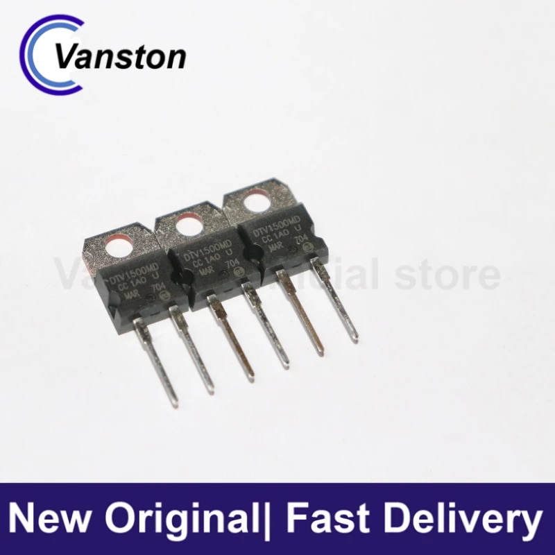 5pcs DTV1500MD TO-220 ST Fast Diode Brand New Original Stock Electronic Components Ordering