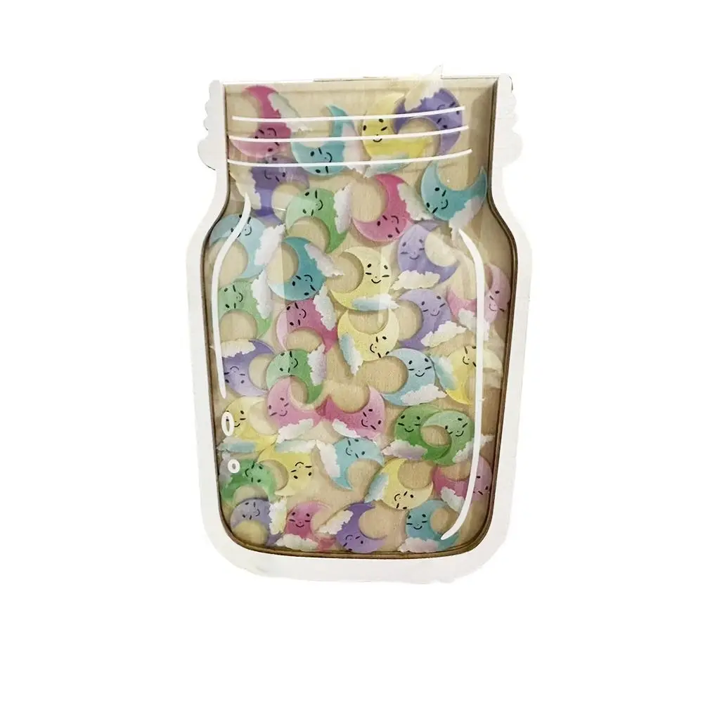

Wooden Positive Behavior Rewards Jar Cartoon Individuation Kids Star Reward Jars 25Pcs Stars Animals Good Behavior Reward
