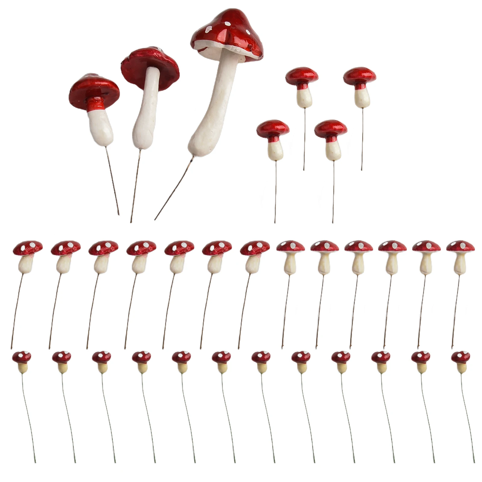 Table Desktop Office False Mushroom Simulated Mushrooms Artificial Mushrooms Foam Mushrooms Garden Decor Foam Garden Room