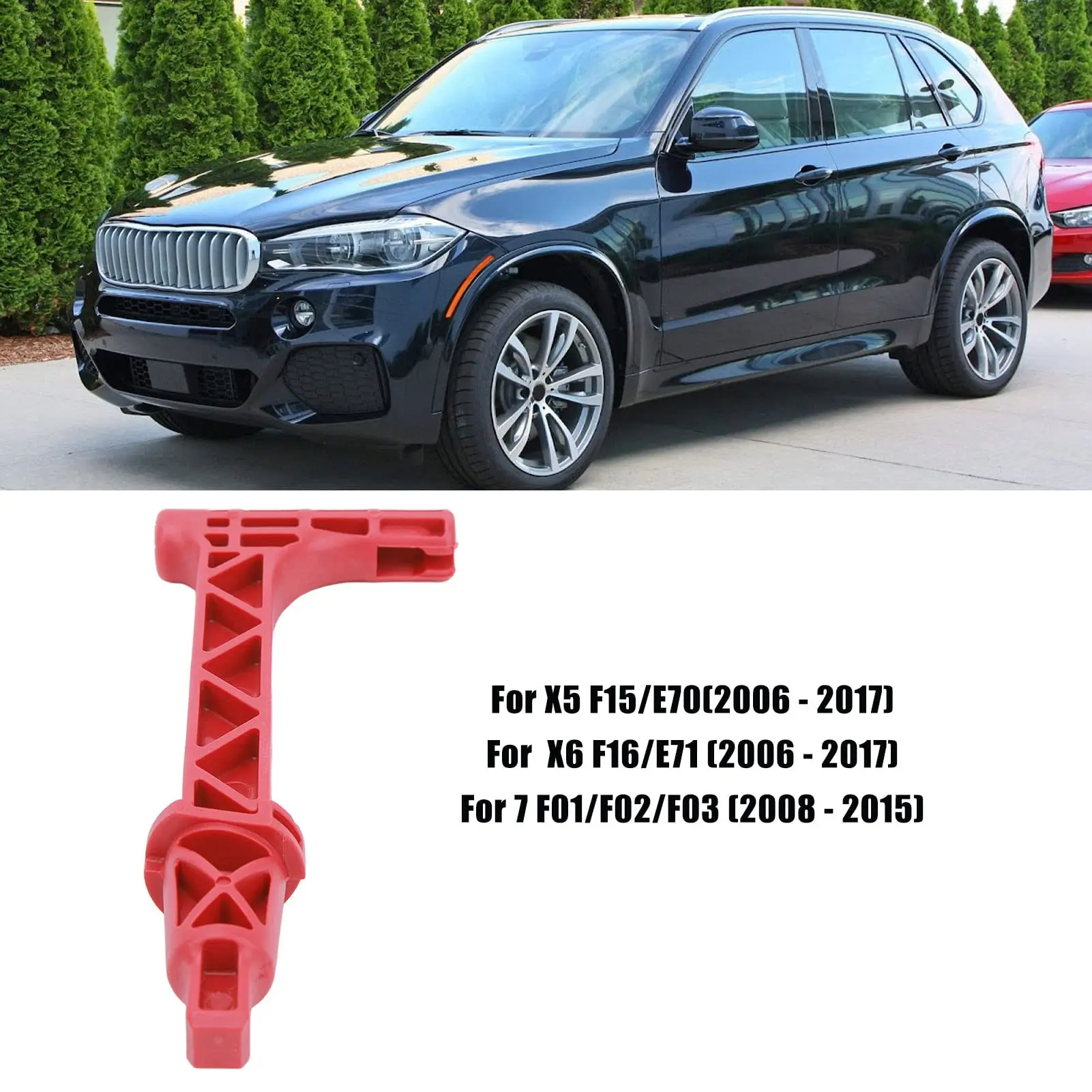 Car Emergency Parking Brake Release Handle ABS 24507590395 Colorfast Easy Control Fit For BMW X5 X6 E70 E71 2006-2017