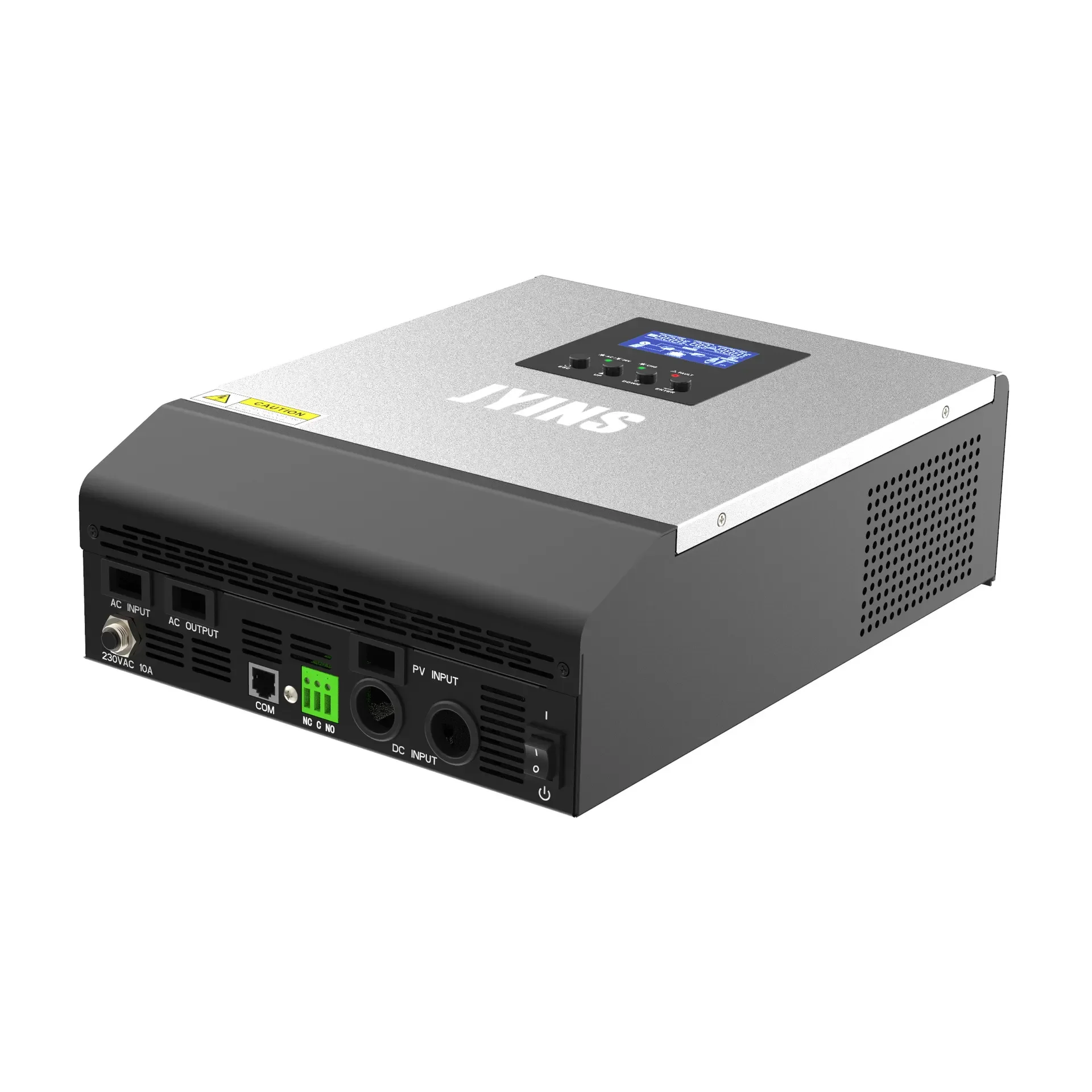 Onduleur solaire hybride unique 12V 24V 48V 1Kva 1.5Kva 3Kva 5Kva, système d'énergie solaire PWM hors réseau avec sortie AC monophasé 240vac