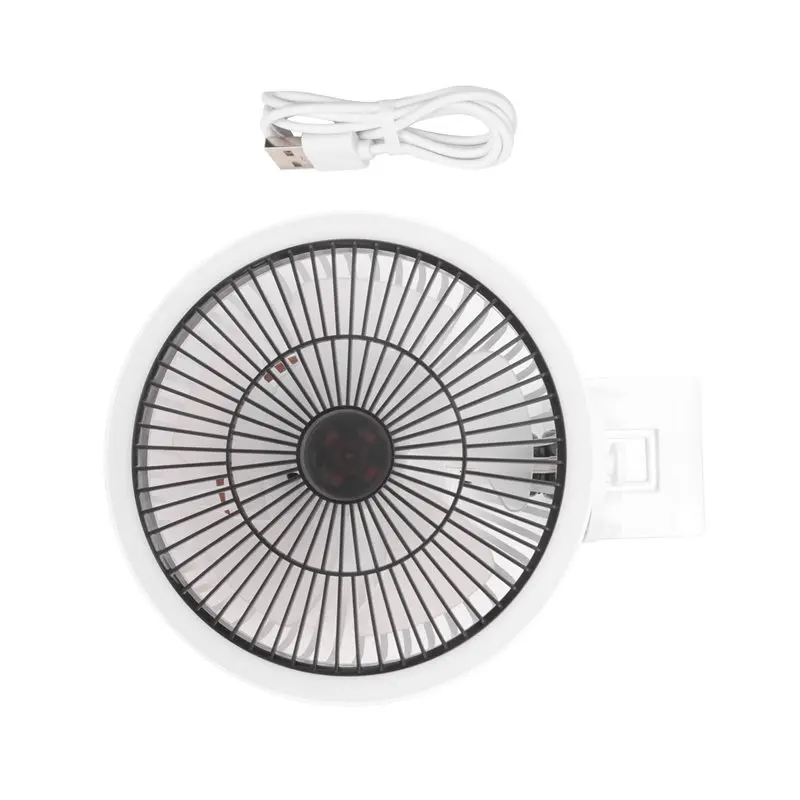 ABVG-Household Wall-Mounted Small Fan Charging Multi-Functional Rechargeable Fan Portable Shaking Electric Fans