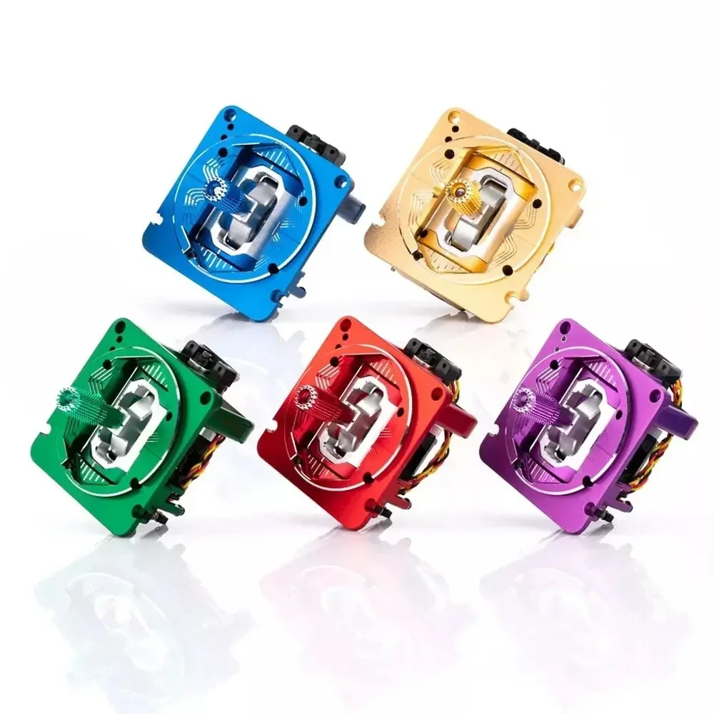 RadioMaster AG01 CNC Hall Gimbal Set Throttle Centering for TX16S MKII Colorful FPV Drone Parts view 6