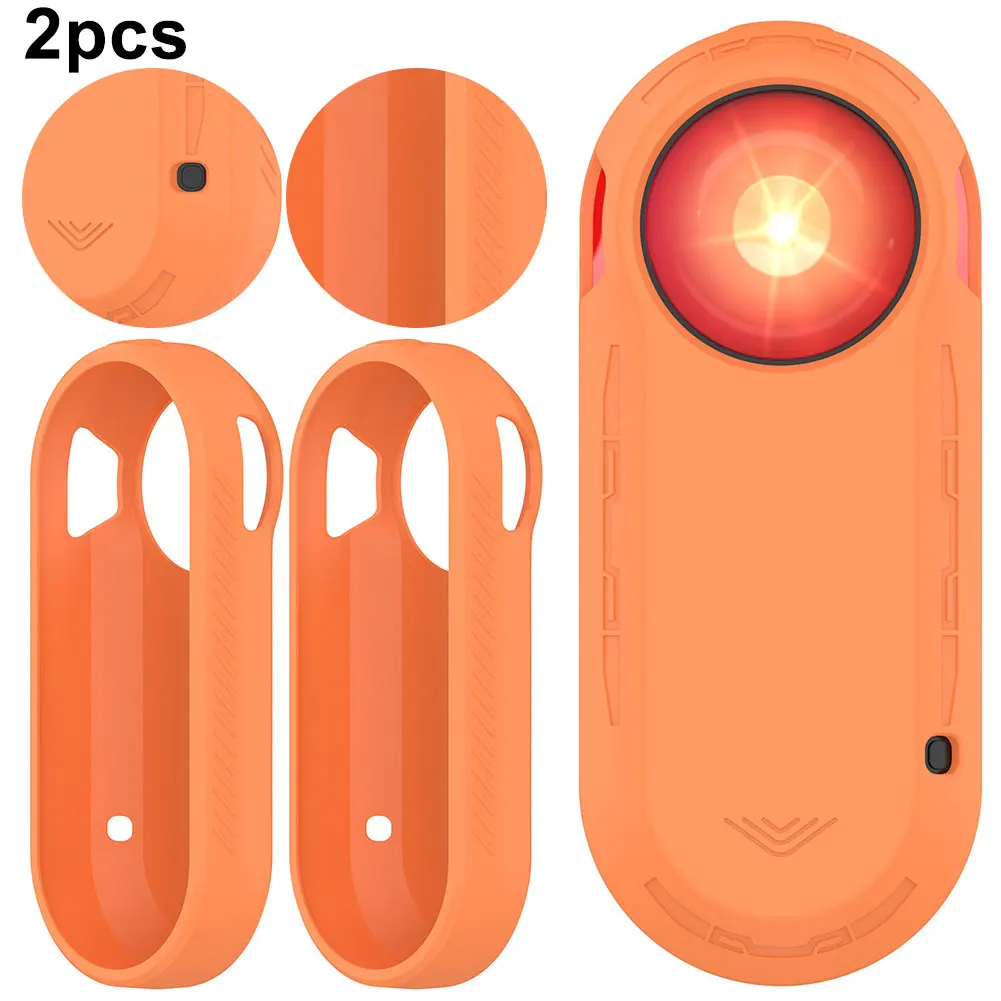 

Silicone Light Protect Sleeve Bike Light Cover for Varia RTL515 (Orange)