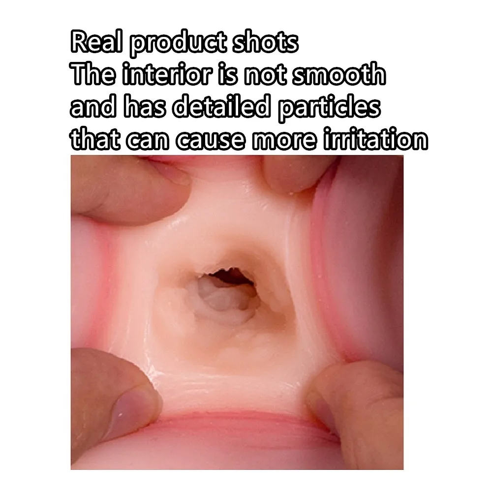 Masturbador realista leve e carnudo para homens, vagina macia e boca, experiência dupla, pênis portátil Traine, brinquedo do sexo