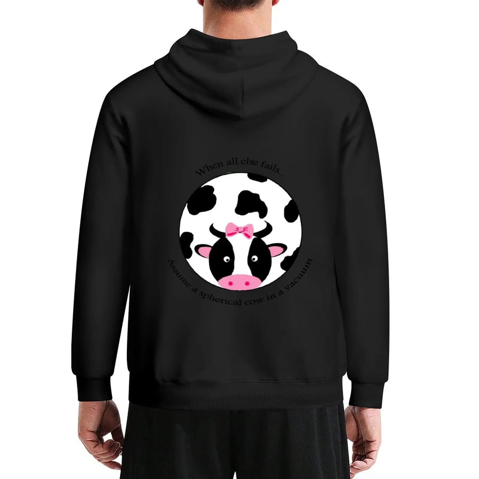 

Spherical Cow Hoodie men clothing autumn jacket men mens clothing men's clothing new features of hoodies & sweatshirts