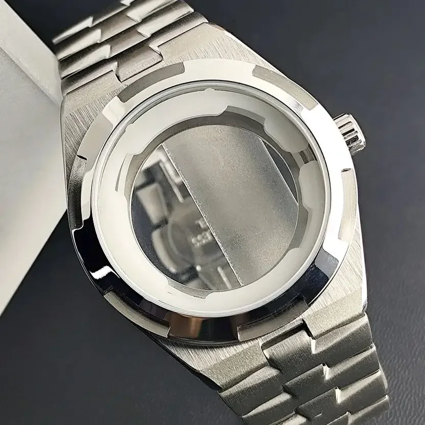41mm 8215 Watch Box Fits M8215/82 Series Movement Accessories Watch Parts Watches For man 8215 Dial/Hands Watch Case