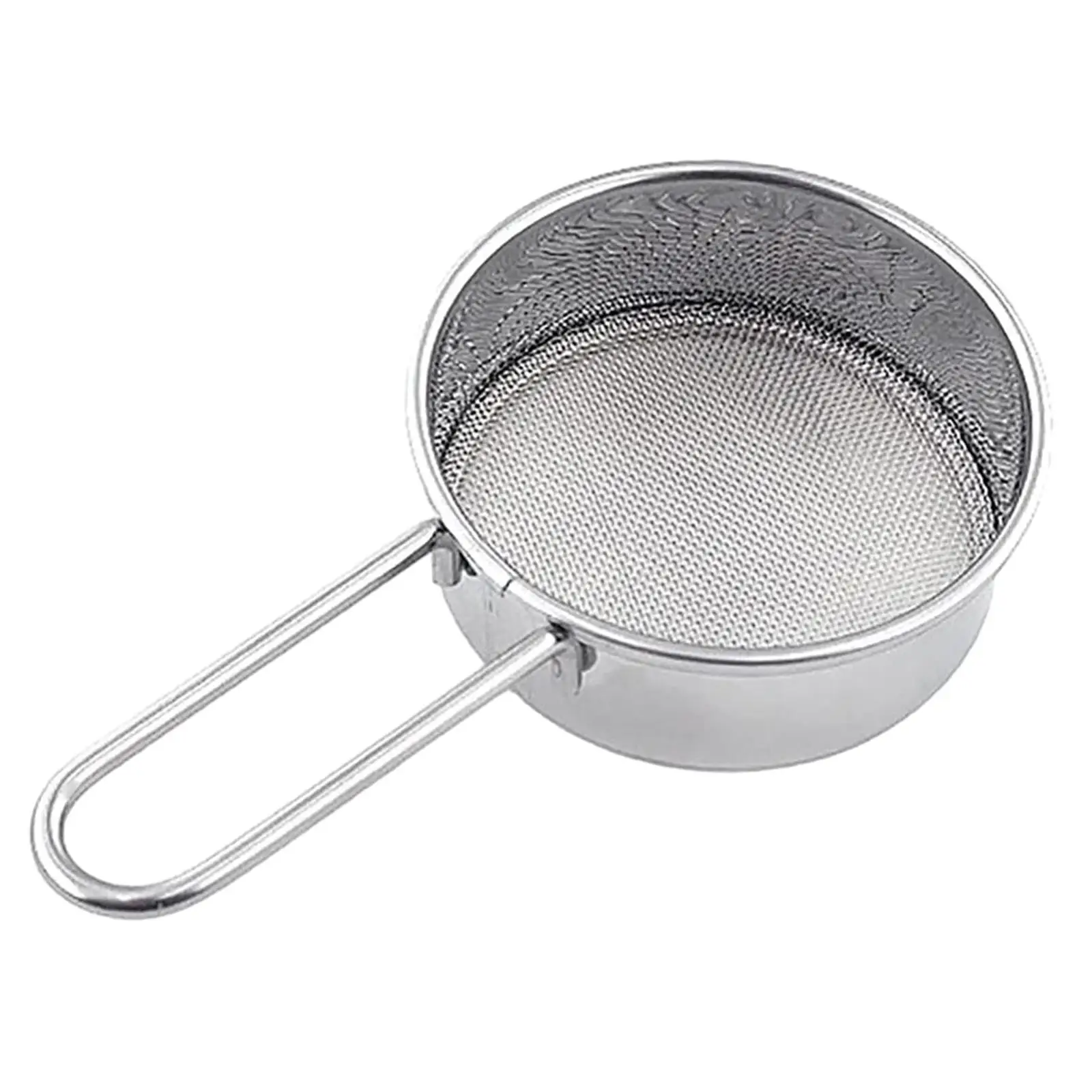 Flour Sifter Baking Tools Stainless Steel Strainer Flour Sifter Drainer Flour Colander for Tea Baking Sugar Pastas Flour