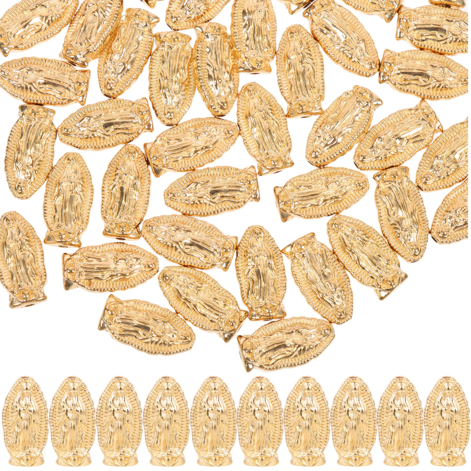 

60Pcs Mary Alloy Pendant Charms for DIY Jewelry Making Necklace Bracelet Earrings Accessories Necklace DIY Charms