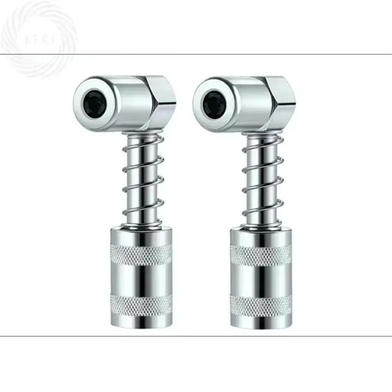 Nuevo para con cerradura de manga, accesorios de lubricación de alta resistencia para coche, camión, Tractor, herramienta adaptadora de acoplador de grasa de 90 grados