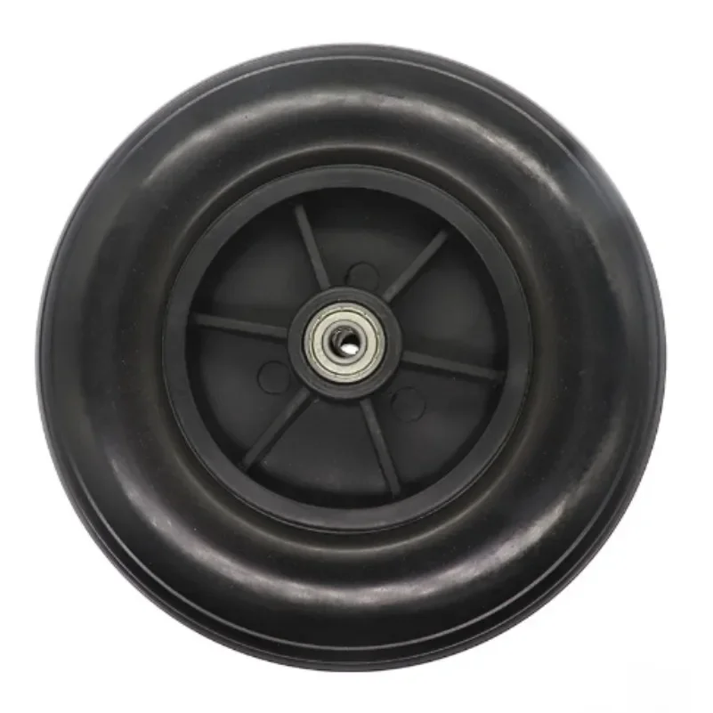 high quality 8 Inch PU Wheel 200x50 Solid Front  Tire chair Parts Universal