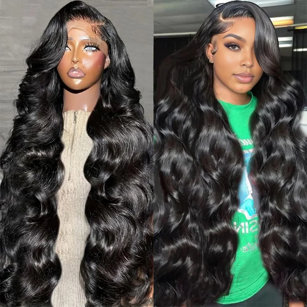 

20 42 Inch 13x6 Lace Front Wigs Human Hair 250% Density Body Wave Lace Front Wigs Human Hair Pre Plucked Glueless Wigs Human Hai