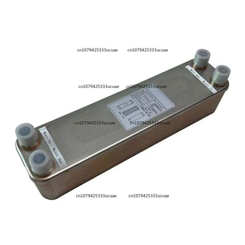 22 Plates ,4.5Mpa Brazed Plate Heat Exchanger , Floor And Water Heating,  Snow Melting