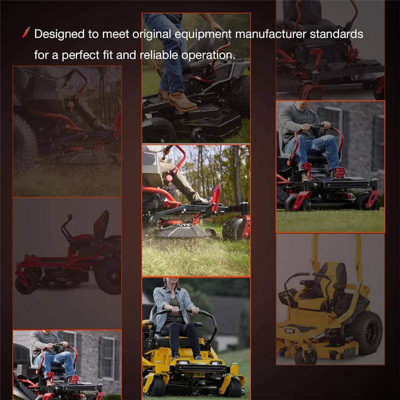 AB66-For 50، 54، 60 بوصة مجموعة تجريد جزازة العشب Zero-Turn - 19A70059 مناسبة لنماذج Cub Cadet، Troy-Bilt #5