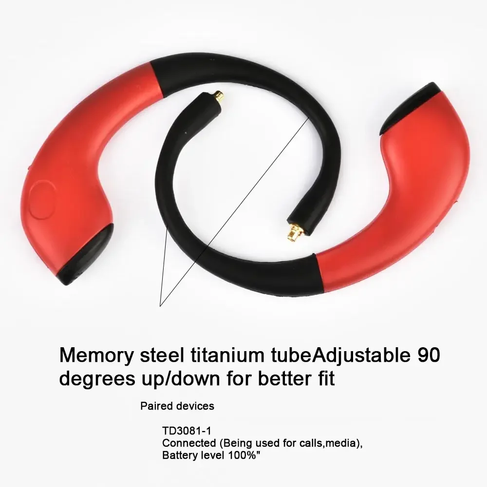 Tiandirenhe QCC3081 APT-X LDAC Adaptive aptX HD AAC HiFi Bluetooth earphone Cable 0.78 MMCX TWS Wireless Lossless cable