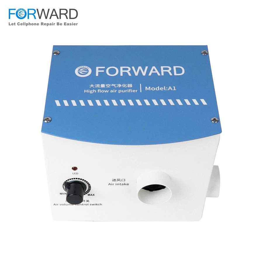 FORWARD Original Machinery High Flow Air Purifier A1 Auxiliary Blue Light Laser Separation Machine for Phone Back Cover Repair