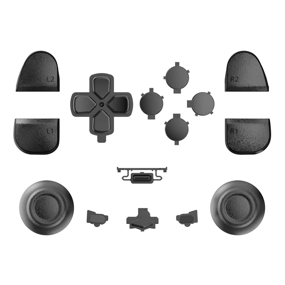 DATA FROG Replacement Bullet Buttons Analog Thumb Sticks Repair Mod Kit For PS5 Game Controller Accessories view 5