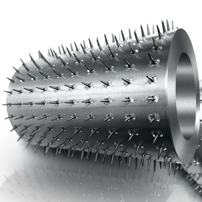 Latest Perforated Film Roller Microneedle Roller Leather Perforated Roller