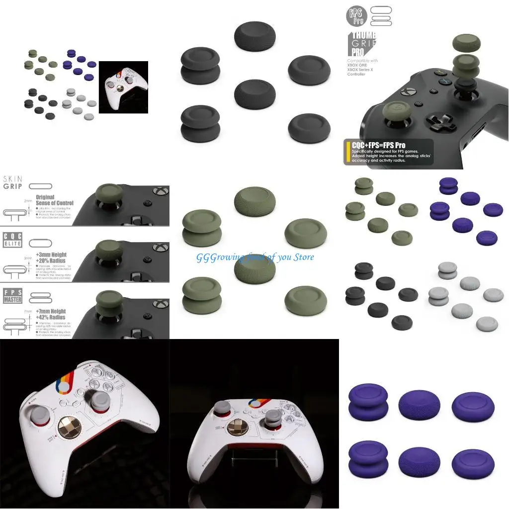 

H9EB Odorless Controller Thumb Rocker Cap for VR Controller Thumbstick Caps