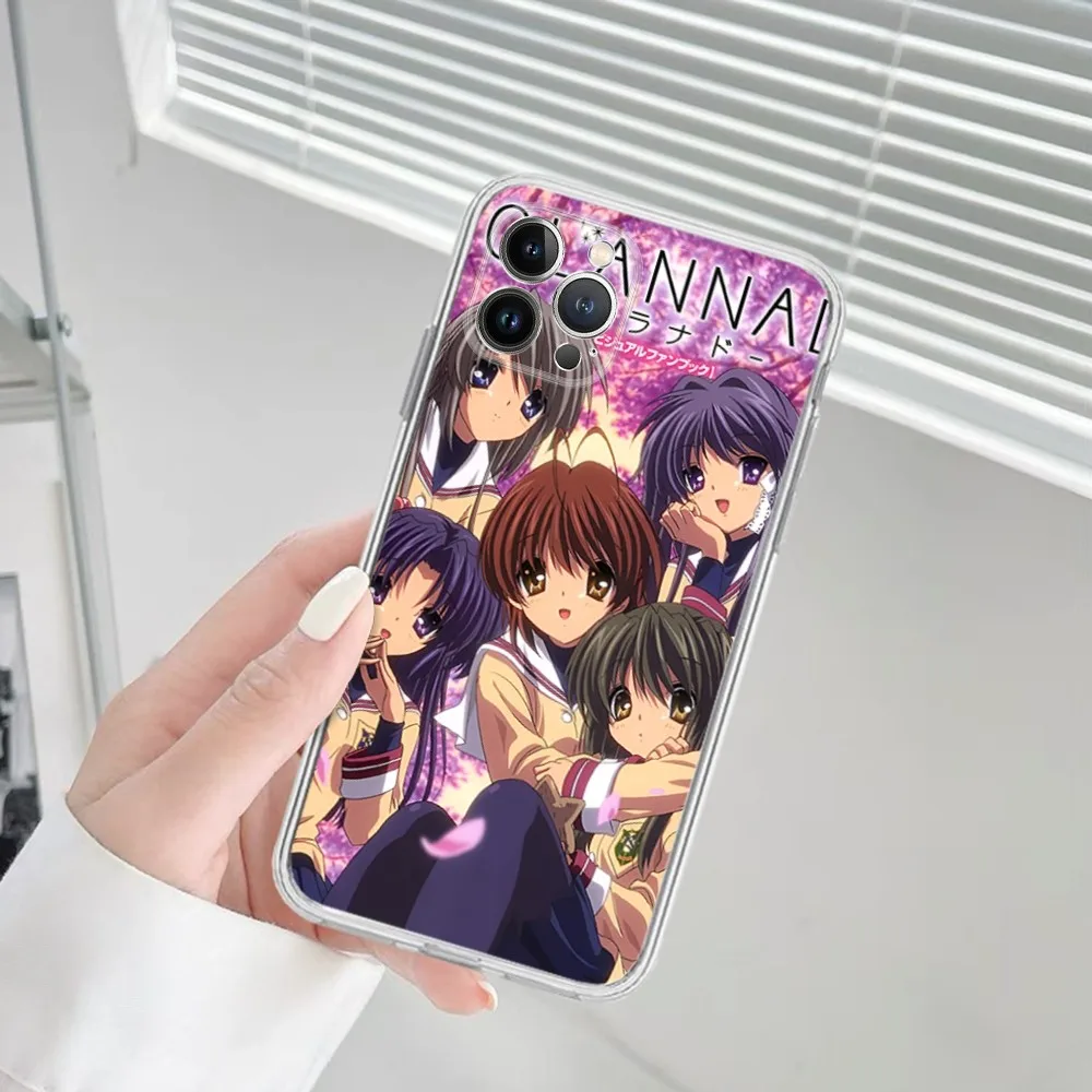 The Game Clannad Phone Case For IPhone 16 15 14 11 12 13 Mini Pro XS Max Cover 6 7 8 Plus X Funda Shell