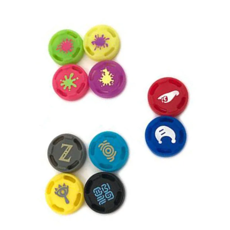 Silicone Thumb Stick Grip Caps Custodia protettiva per joystick analogico per Zelda Nintend Switch NS JoyCon Controller Joy-Con Joypad