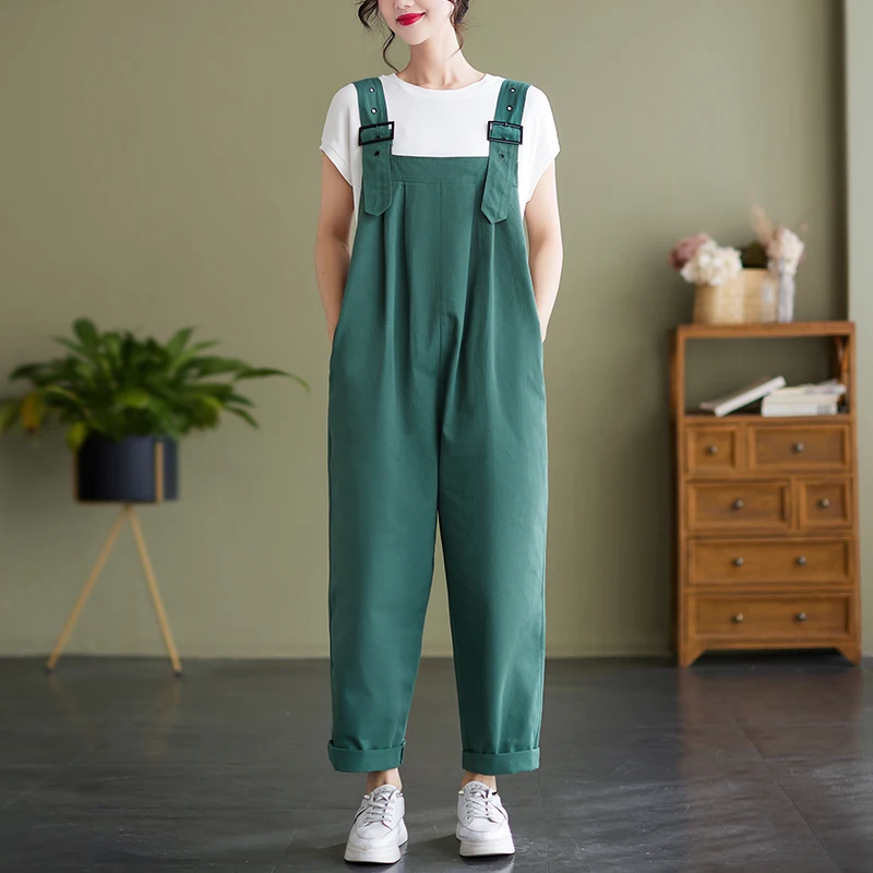 Grande taille femmes été coréen Sle ample Design décontracté Sensation vêtements de travail pantalon à jambes larges pantalon taille haute