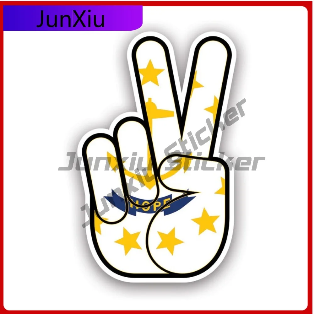 

Rhode Island State Weather Resistant Sun Resistant Anime Style For Car Window Helmet Motorcycle Self Adhesive No Residue Decal