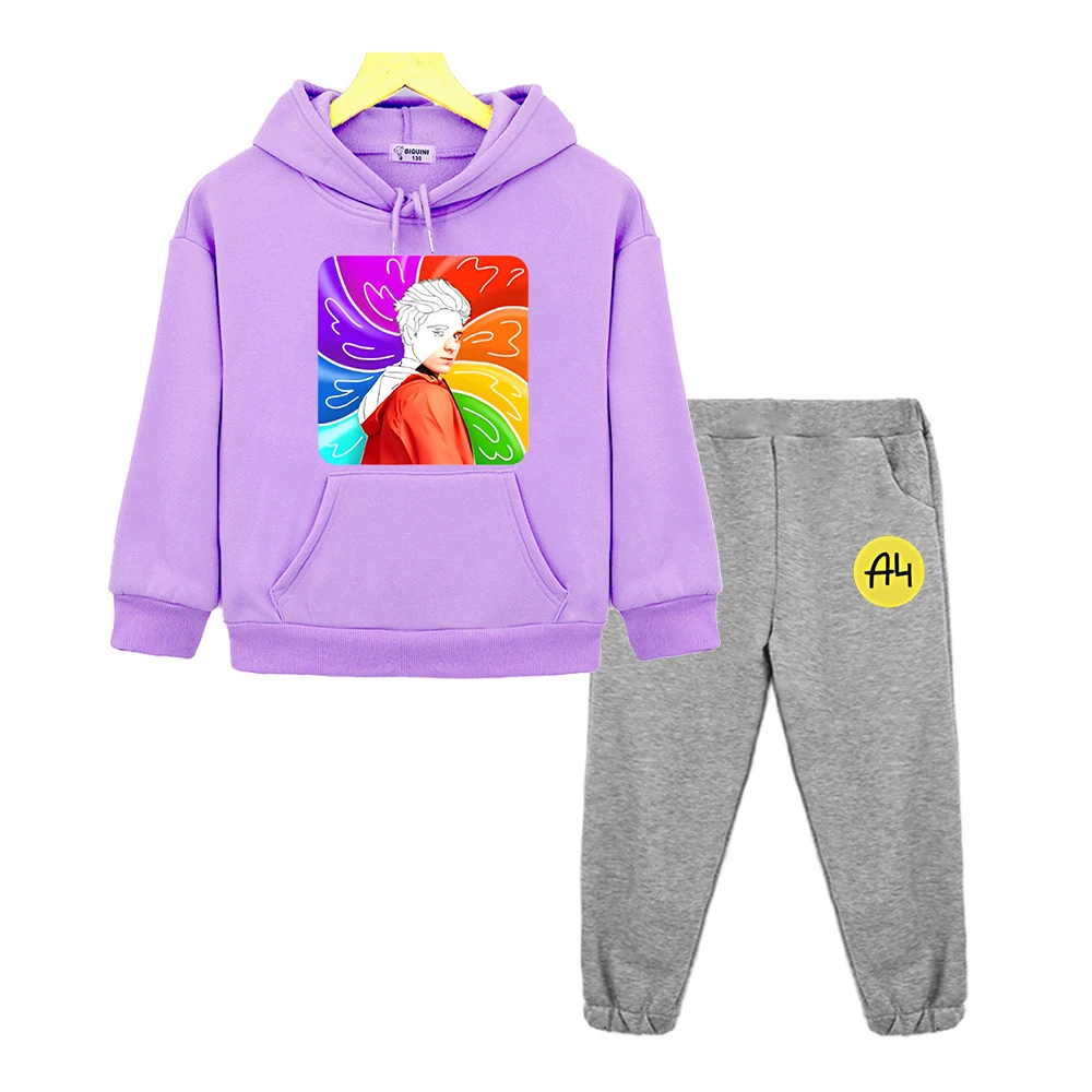 Ensembles de sweat à capuche Anime pour garçons et filles, chemise de protection Smile, vêtements de boutique pour enfants, veste d'automne, pull