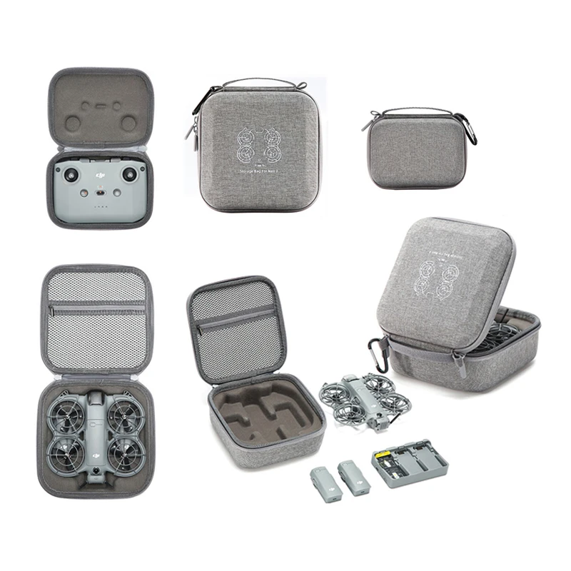 Box for DJI Neo 2 RC N3 Drone Remote Accessories Carrying Case Portable Hard Shell Shockproof Storage Bag Travel Handbag Pouch