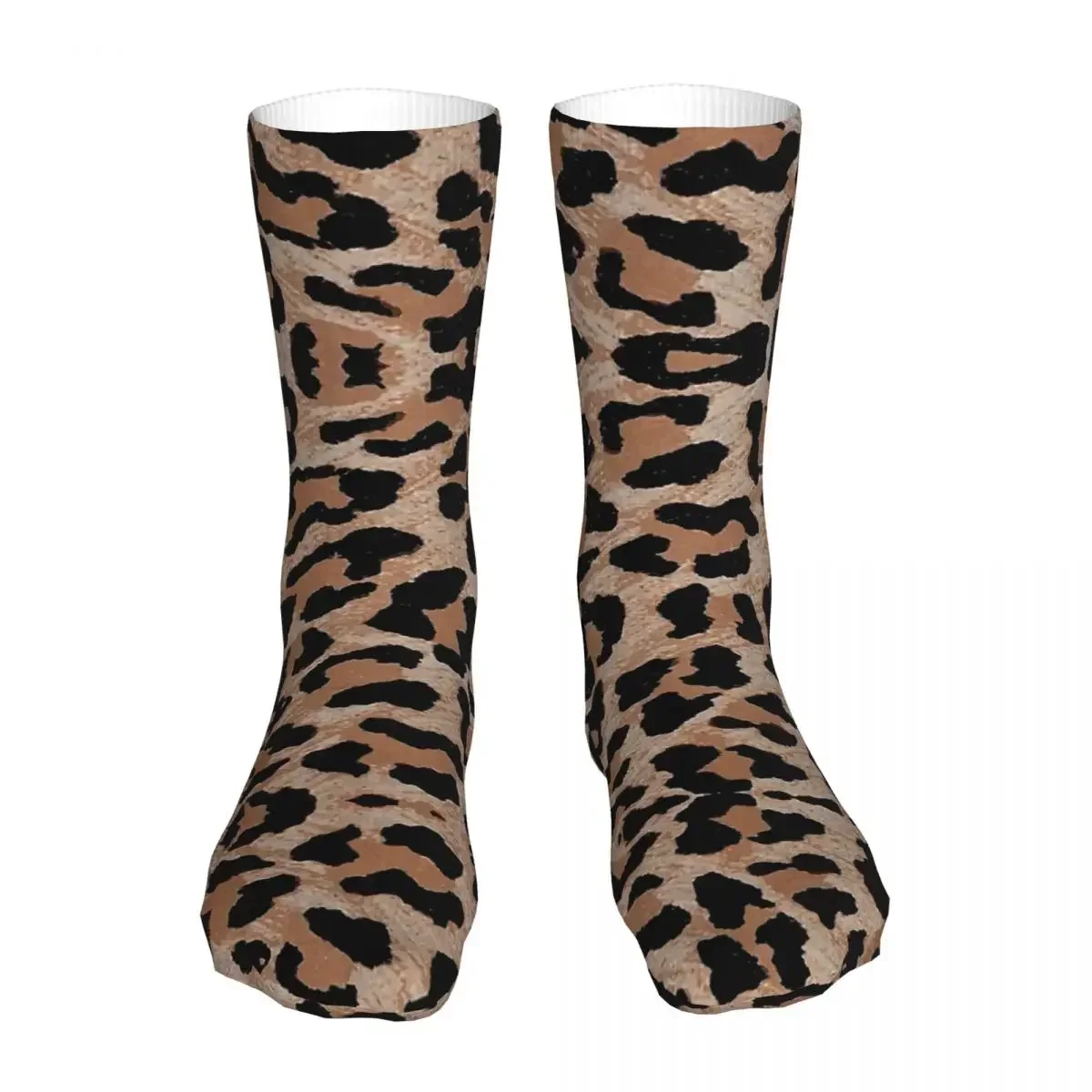 Fashion Socks Men's Women's Hip Hop Cheetah Leopard Print  Sport Sock Spring Summer Autumn Winter