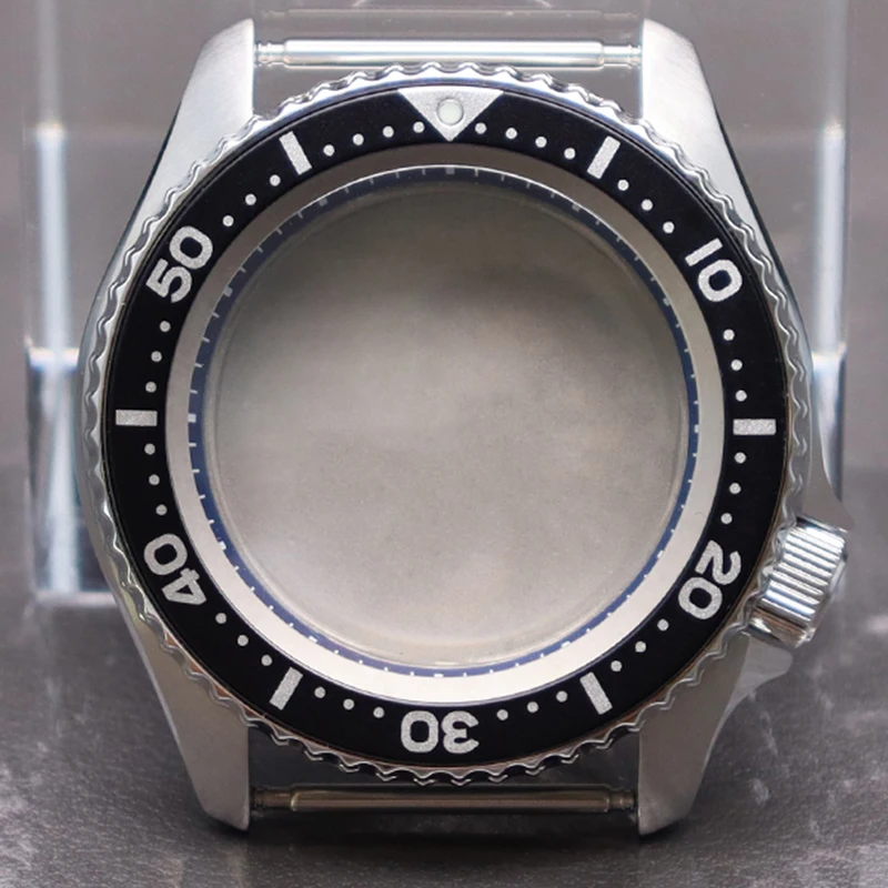 

NH35 42mm Silver SKX Mod Watch Case Sapphire Glass For NH35 NH36 4R36 NH34 NH38 Movements 28.5mmDial Men Watch Case Repair Parts